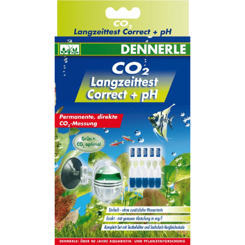 Test permanent CO2 + pH Dennerle Test Correct